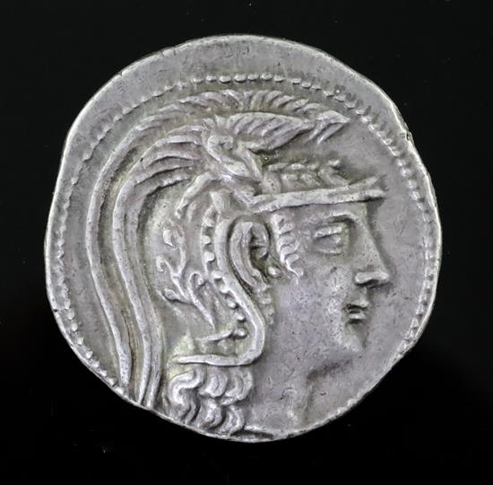 Ancient Coins, Greece, Attica, Athens, AR Tetradrachm, New Style, 30mm, 16.7g EF with attractive toning